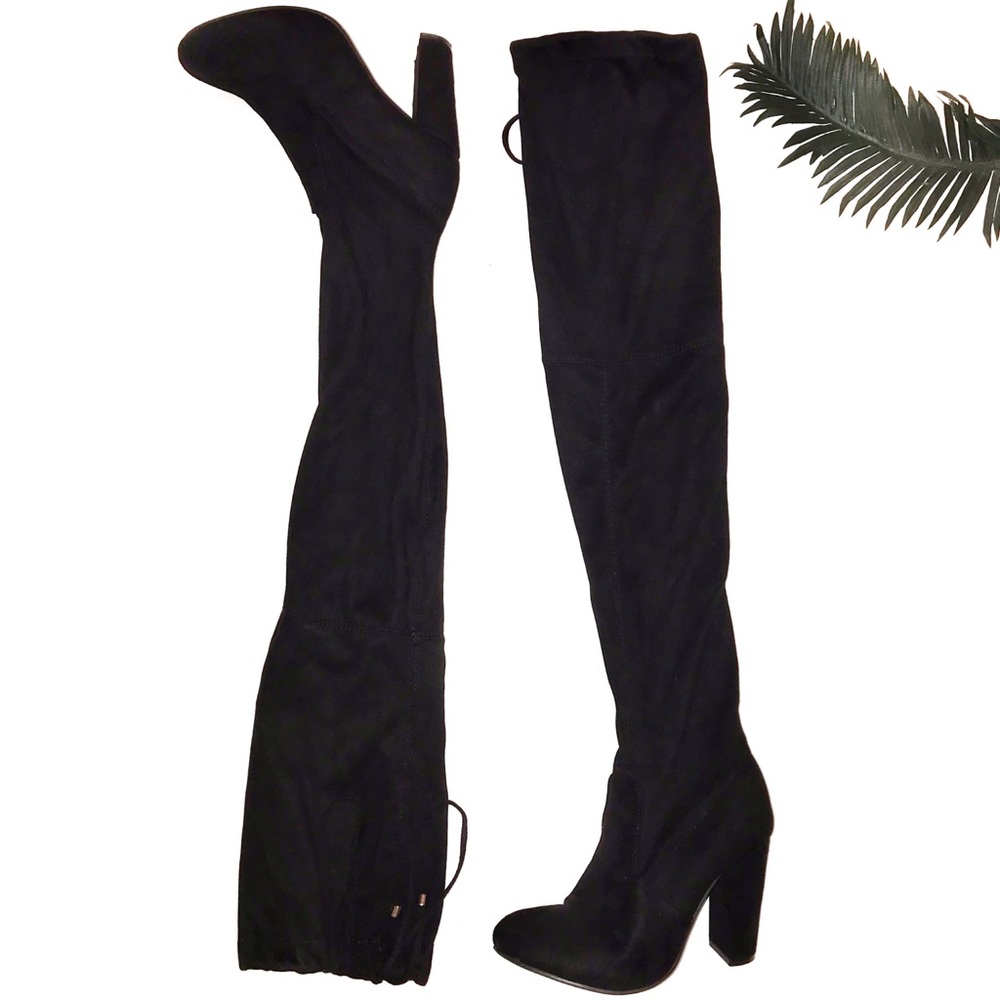 Krush Suedette Over The Knee Boot